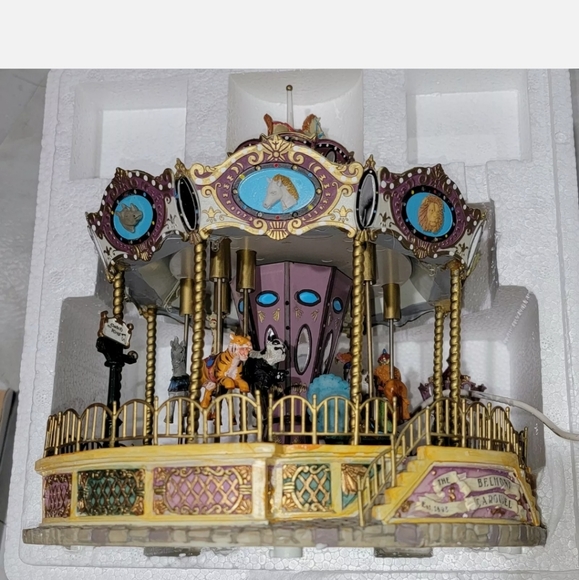Lemax belmont carousel vintage rare - Picture 3 of 6